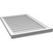 Ekena Millwork Vertical Surface Mount PVC Gable Vent w/ 2"W x 2"H , Brickmould Sill Frame, 24"W x 36"H GVPVE24X3603SN - alternate 5
